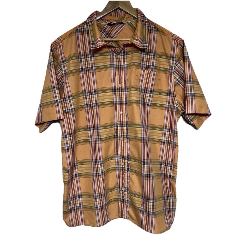 The North Face Men's Pacific Coast XL Button Front Quick Dry Short Sleeve Shirt